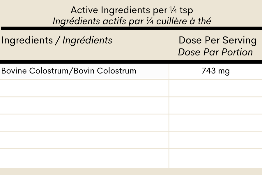 Colostrum - Bovine