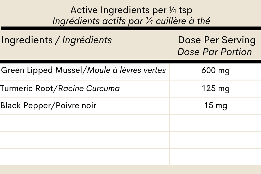Green-Lipped Mussel+ ★ - Blends for Life