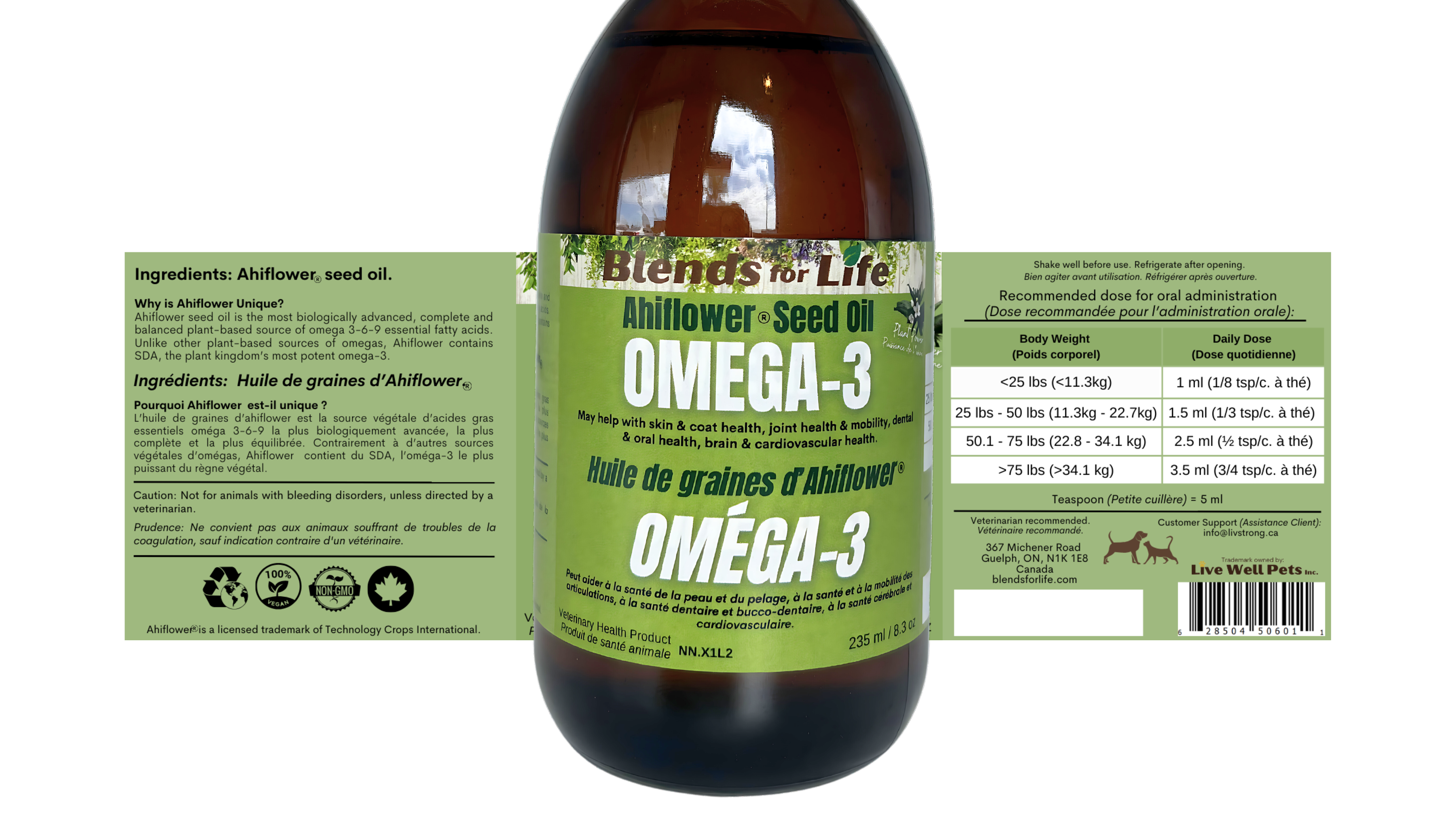 Omega 3 - Ahiflower Seed Oil