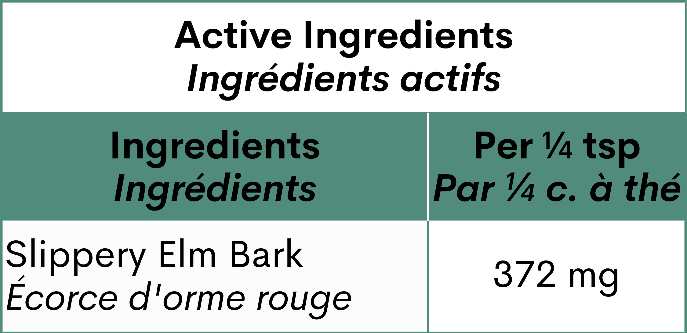 Slippery Elm Bark